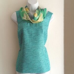 ⭐️ Host Pick ⭐️ Kasper | Stylish Teal Blue Tank Top